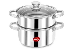 Pigeon Steel X Stainless Steel Steamer 4.6 L