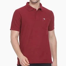 Lux Nitro Men Maroon Color T Shirt Size S