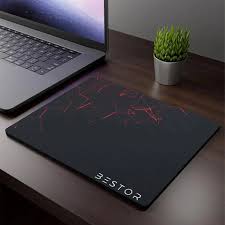 Bestor Black And Red Colour Mouse Pad