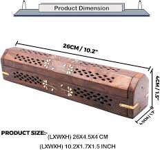 Wooden Handcrafted Agarbatti Incense Box