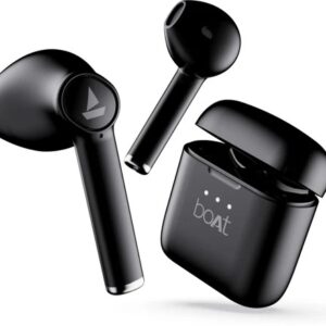 Boat Airdopes 131 60H Battery Asap Charge Stream Ad Free Music Via App Support Bluetooth Active Black