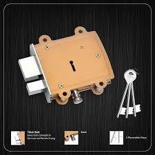 Tiger D11 2 In 1 Brass Door Lock