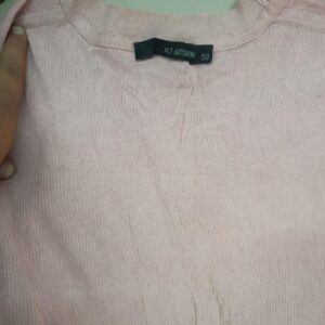 Women Tshirt Color Pink Size L