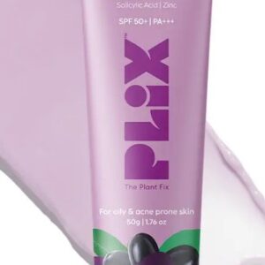 Plix The Plant Fix Plix Sunscreen Spf 50 Pa Plus Plus Plus Jamun 50 G