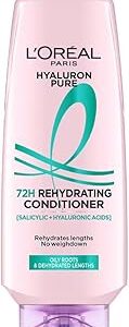 L Oreal Paris Unscented Hyaluron Pure 72H Rehydrating Conditioner 340 Ml