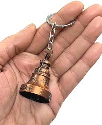 Bell Keychain Tibetan Key Chain Good Luck Key Chain Key Chain