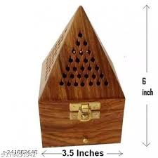 Wooden Incense Sticks Box Fragrance Stand Holder Agarbatti Dhoop Dhoop Batti Stand