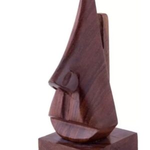 Doon Furniture House Wooden Goggle Stands Decorative Showpiece