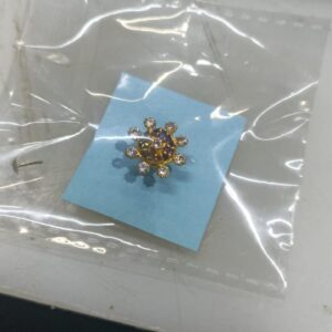 Women Nose Pin Golden Colour