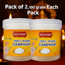 Salutary Pure Camphor 100G Pack Of 2