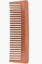 Cartking Neem Wooden Wood Comb For Women And Men Hair Growth