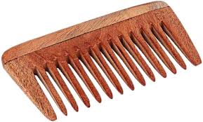 Cartking Neem Wooden Wood Comb For Women And Men Hair Growth