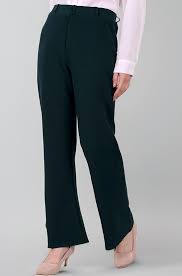 Women Trousers Green Colour Size M