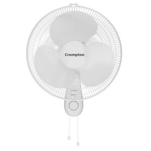 Crompton High Flo Neo Wall Fan 3 Blades 58 W 300 Mm 1330 Rpm Speed White