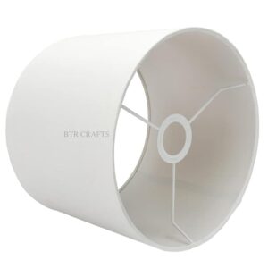 10 Inches White Drum Lamp Shade For Table And Floor Lamps Meduim Large