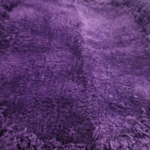 Purple Cotton Door Mat