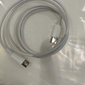 White Color C To C Type Data Cable