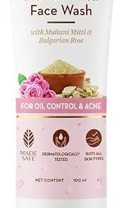 Mamaearth Multani Mitti Face Wash With Multani Mitti And Bulgarian For Men 100 Ml