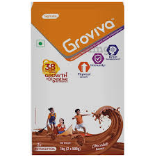Groviva Child Nutrition For Physical Growth Brain Development And Immunity Chocolate Powder 1 Kg