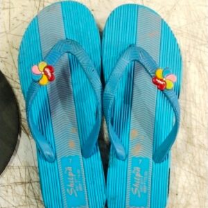 Shilpa Women Green Printed Colour Daily Use Sleeper Size 7