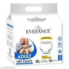 Evelance Adult Dry Pants Size Xl 10 N