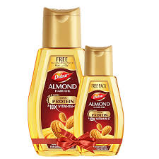 Dabur Almond Hair Oil 485Ml With 95Ml Oil Free