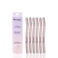 Human Pink Color Face Razor Set Of 6