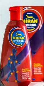 Hiran Strong Pain Oil Get Relief From Knee Back Joint Pains Liquid 80 Ml