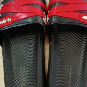 Black And Red Colour Flip Flops For Men Size 7
