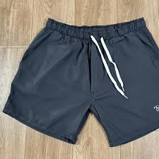 Yuansha Short Shorts Five Minute Ice Silk Pants Grey Colour Size L