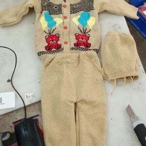 Little Muffs Baby Boy Woolen Sweater Warm Soft Stylish Winter Wear For Kids Without Socks