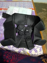 Free Size Posture Corrector Back Support Belt Support Belt Universal Size Black Colour