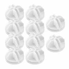 White Plastic Portable Pet Playpen Panels Pig Lock 12Pcs