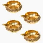 Brass Jyot Diya 4Pcs
