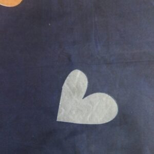 Navy Color Printed 2 Pillow Cover