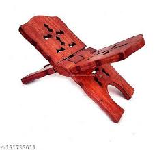 Wooden Book Stand For Home