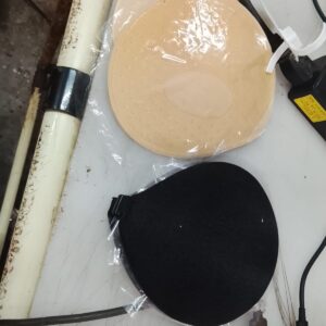 Women Cotton Hosiery Stylish Non Padded Bra Set Of 2 Black And Cream Colour Size Xl