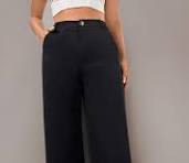 Black Color Trouser Pant Size 32 Women