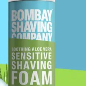 Bombay Shaving Company Sensitive Shaving Foam 50 Ml With Aloe Vera Oats Aloe Vera For Men