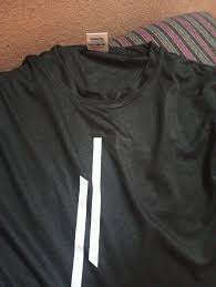 Fab Shore Printed Black Stylish Round Neck Dri Fit Polyester Fabric Size Xl