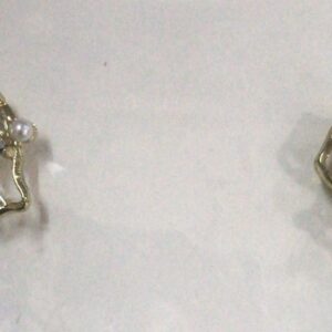 Artificial Gold Plated Earrings For Women 1 Pair