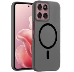 Black Color Transparent Phone Back Cover For Edge 60 Fusion 5G