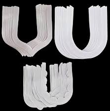 White Color Sewing Glass Different Design 60 Pcs