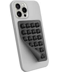 Grey Color Silicone Sticky Pod For Phone