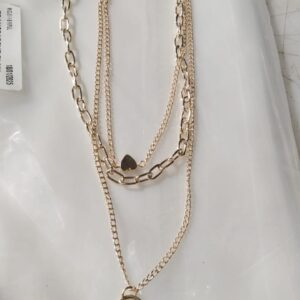 Golden Color 4 Layer Chain For Women