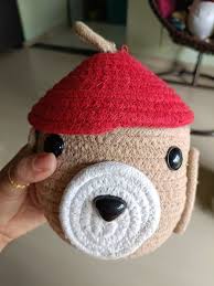 Multipurpose Cute Basket With Lid