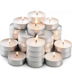 Long Burning Tealight Candles 50 Pc