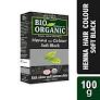 Indus Valley Bio Organic Henna Hair Colour Soft Black Triple Sifted Microfine 100 G