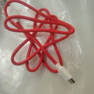 Red And White Colour C Type Data Cable