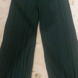 Women Trousers Green Colour Size M